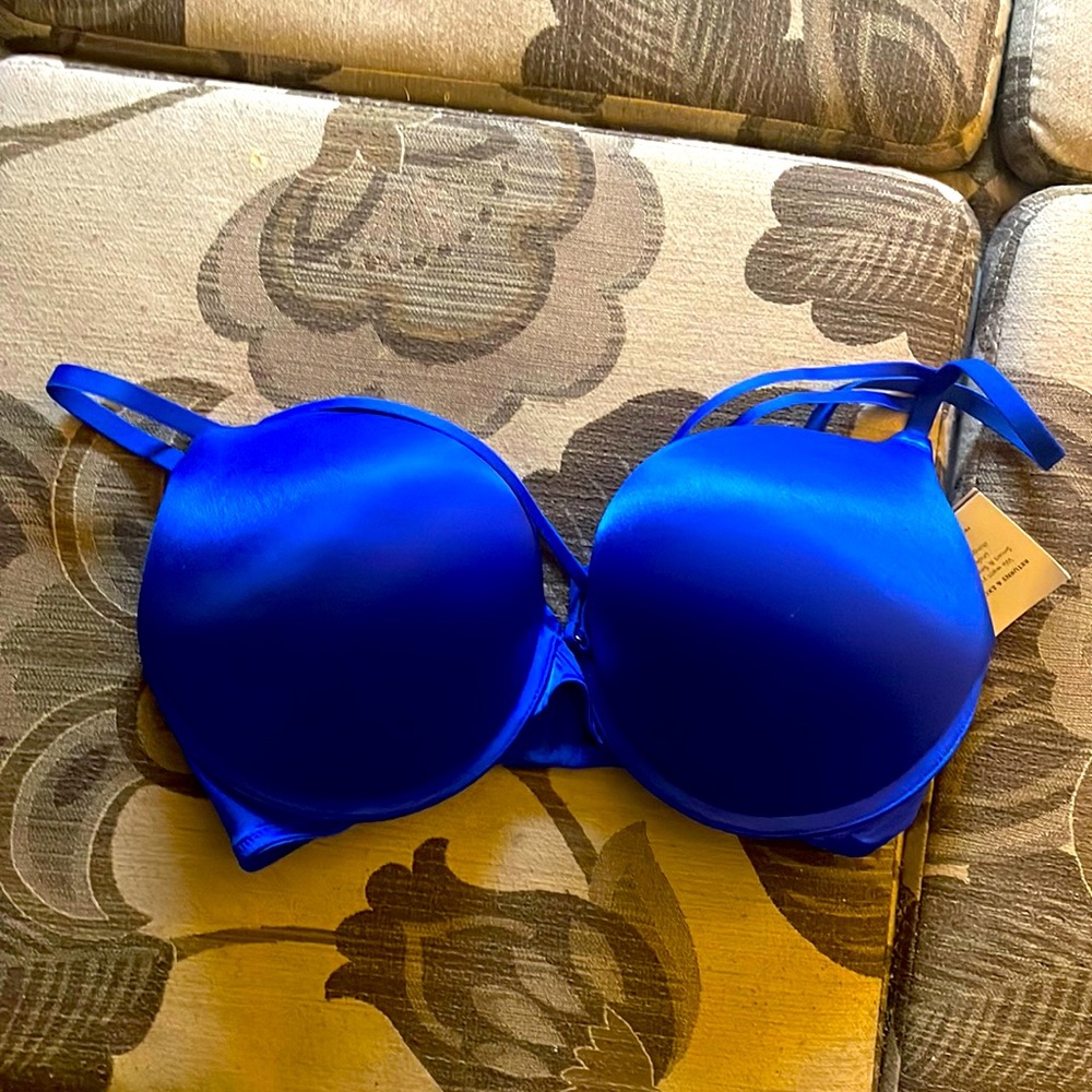 Royal blue bra